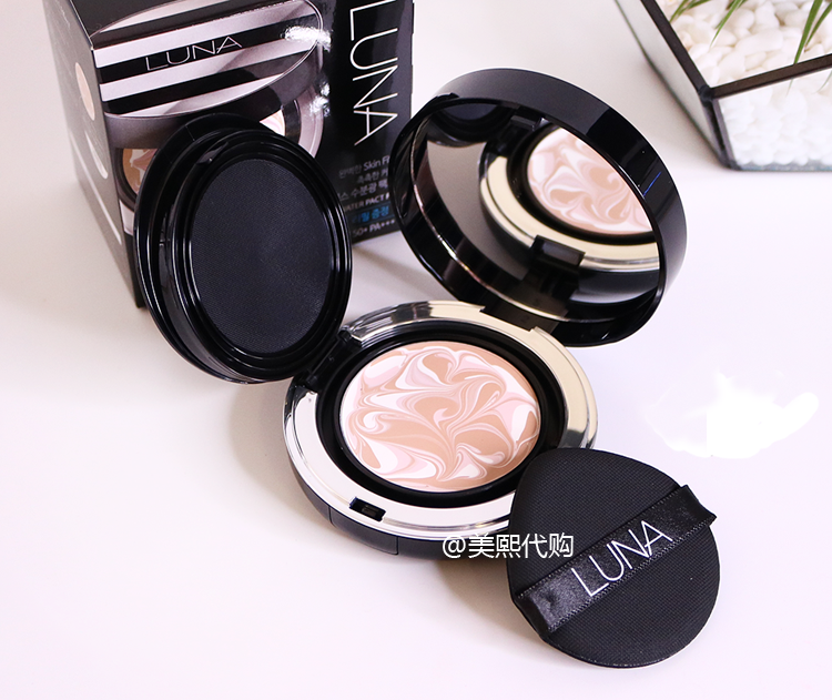 Hàn Quốc truy cập LUNA siêu mô hình dưỡng ẩm tinh chất che khuyết điểm dưỡng ẩm dạng lỏng kem nền cushion BB cream vành đai thay thế kem nền cc vanesa