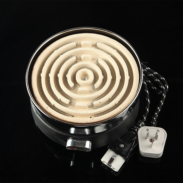 Round experimental electric furnace mini high temperature tungsten wire electric furnace wire ceramic fire heater wire heater bowl type electric furnace