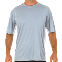 United States UZZI quick-drying anti-UV T-shirt men quick-drying sweat-absorbing sunscreen color large size round neck beach short-sleeved men