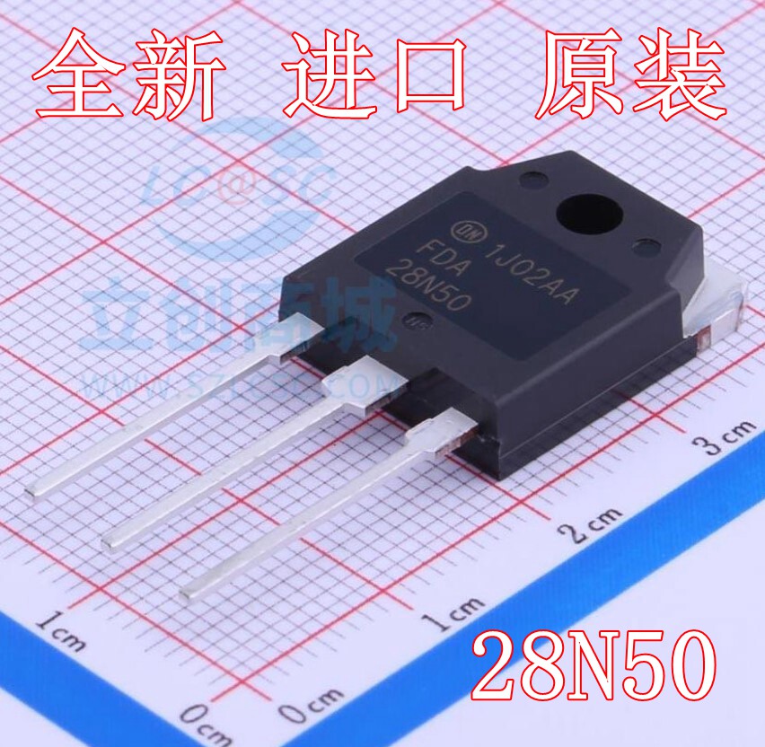 Brand new imported original dress FQA28N50 FDA28N50 inverter field effect electric crystal 28A 500V TO-3P