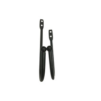 Decoration Hook Single Hook Spray Black Upscale Coat Hook Size B3210
