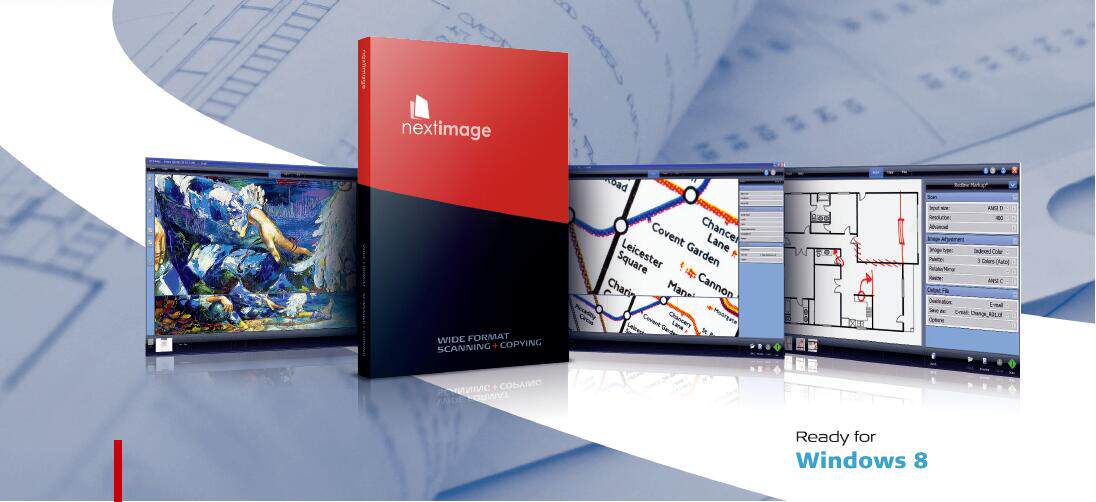 Contex Nextimage large surface scanning instrument software guarantees archived and printed image quality