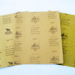 Billiards supplies Grinding leather head polishing forelimbs Water-resistant sandpaper 180 20000 mesh fine polishing ultrafine sandpaper