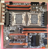 New X99 dual-channel Gigabit DDR4 desktop motherboard with 8 DDR4 memory slots supporting E5-V3 V4CPU