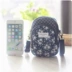 Túi đựng điện thoại di động Túi xách nữ 2019 phiên bản tiếng Hàn mới của thủy triều hoang dã vải chéo chéo nghệ thuật túi mini - Túi điện thoại túi đựng điện thoại chống nước Túi điện thoại