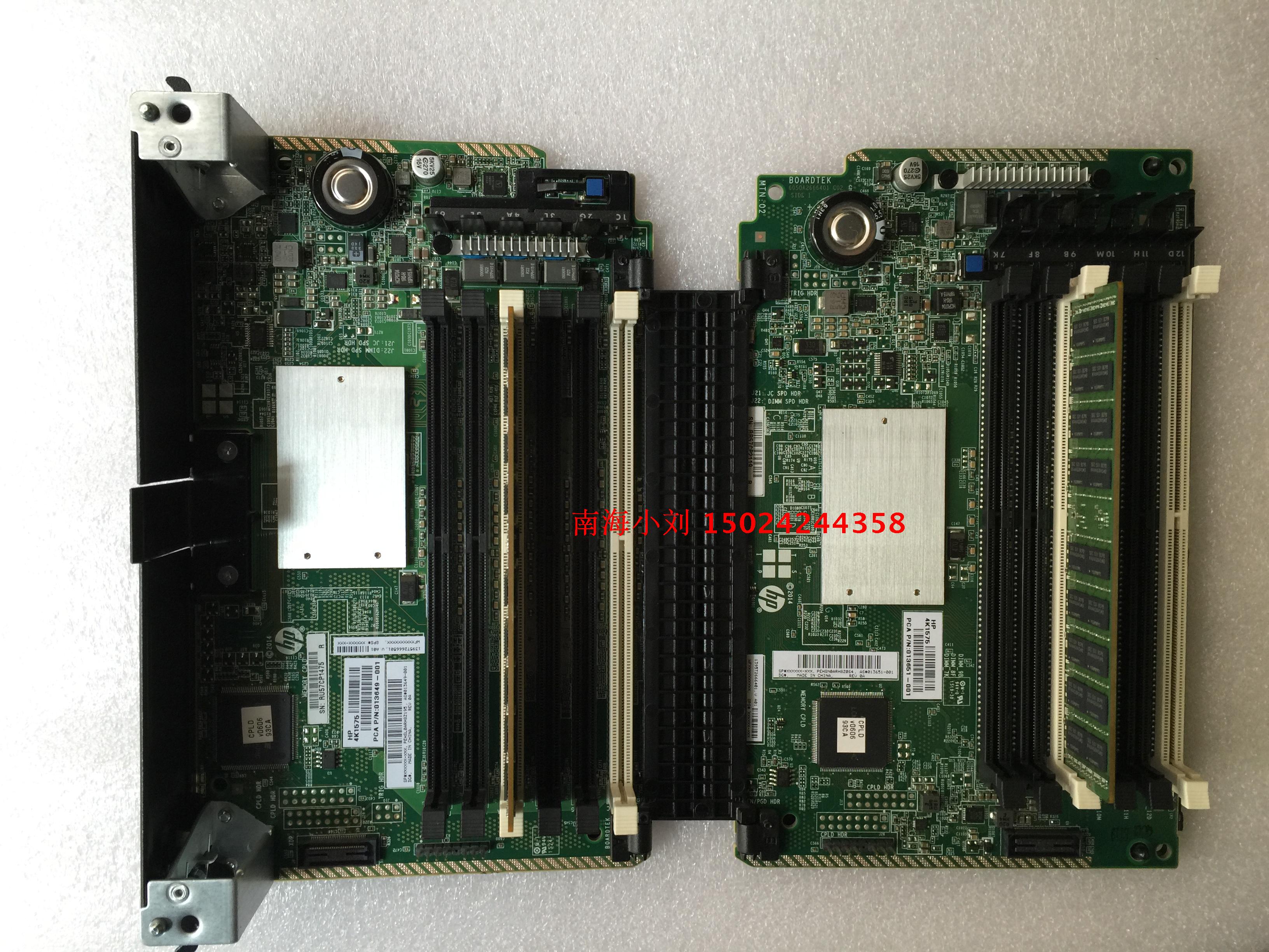 HP DL580G9 memory board 802277-001 773611-001 013651-001