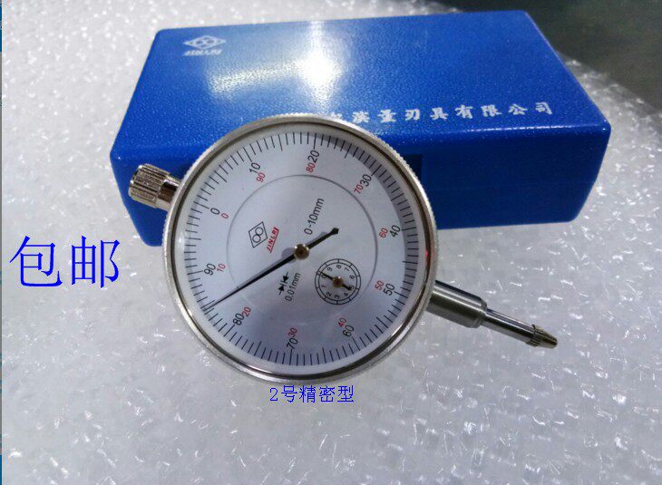 High-grade thickened precision indicator Waterproof and shockproof 0-10 30 precision 0 01