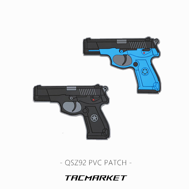 KSTU Hot Pin Burst China 92 Magic Sticker PVC Instructor Chapter Personality Arm Zhang Jun Fan Back Morale Badge