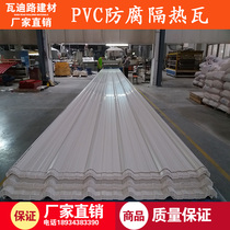 PVC anti-corrosion tile Factory roof roof tile Plastic tile composite insulation tile Wave tile Asbestos tile Plastic steel tile