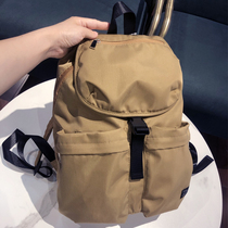 Super Texture ~ Japan 2021 Tide Brand Waterproof Backpack College Students Computer School Bag Ultra Lightweight Unisex