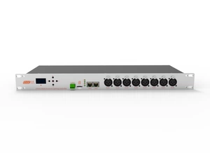 8-канальный многопротокольный контроллер DMX512 высотой 1U, консоль записи SD, RDM RS485