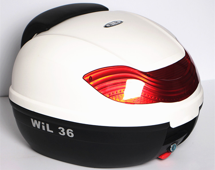 Wanlihao E36 thùng xe thùng điện xe máy bê N1N1S lưới điện thông minh i Hộp đuôi xe 125 mua thùng sau xe máy