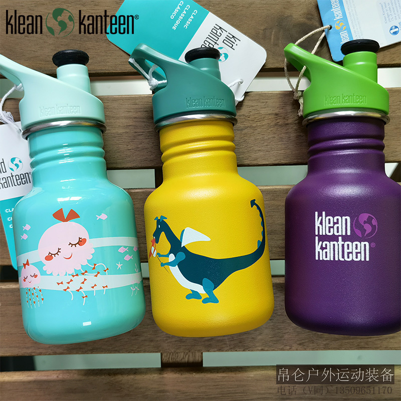 American klean kanteen stainless steel safe no BPA baby student drinking water bottle Cup bottle 355ml