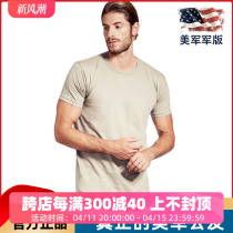 US Military Version Short Sleeve Physical Fitness Training Uniform Outdoor T-shirt Male summer male short sleeve for training in US production