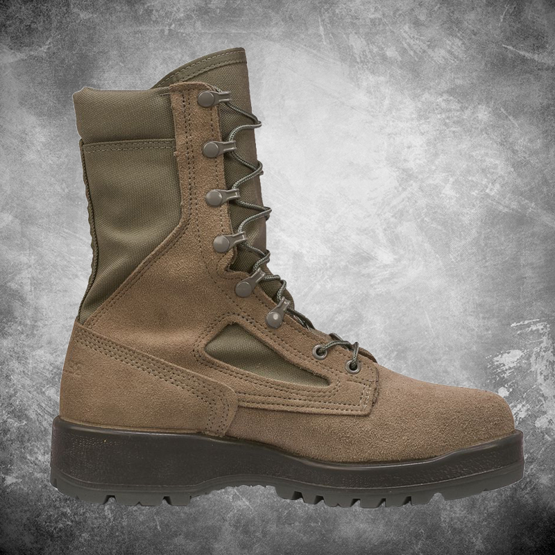 Belleville 600St Tactical Combat Boots Men's Breathable High-Top Land Combat Boots Steel Toe Made in the Usa