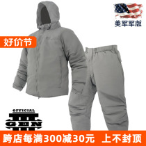 American-made public ECWCS GEN III L7 cold-proof clothing military fans thickened military coat outdoor extreme cold warm cotton clothing