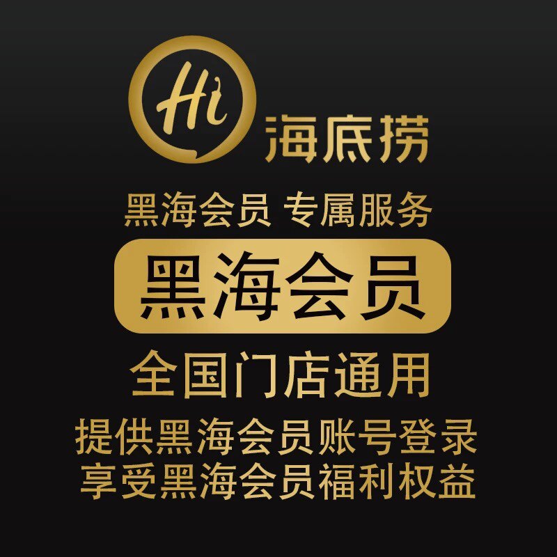 海底 捞黑海VIP