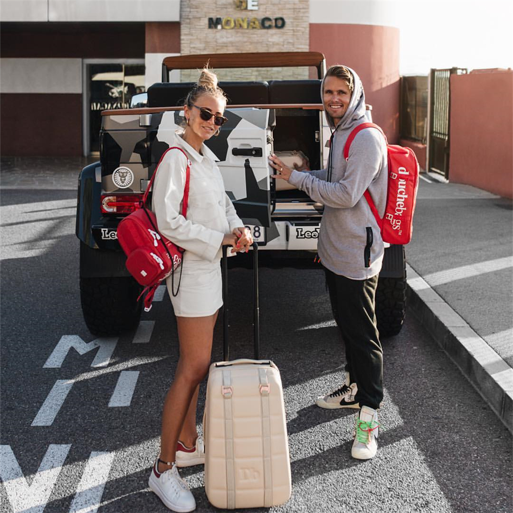 1920 douchebags snowboard trolley case DB boarding case suitcase ski finishing case