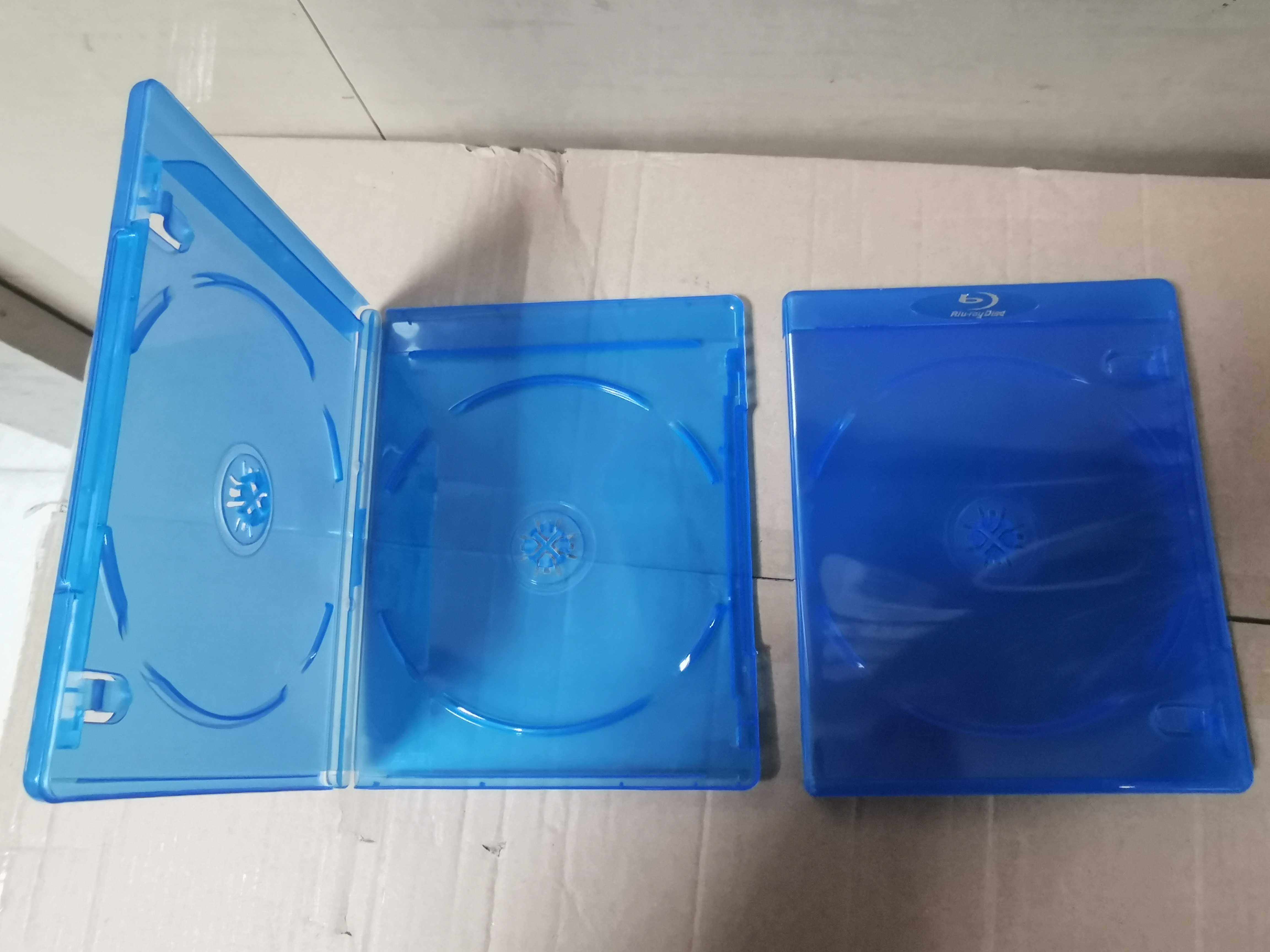 Blue Light Box Bifacial CD DVD Empty CD Box Light Color Office Collection Lover Good Products 1 RMB15  Hot Pin Single