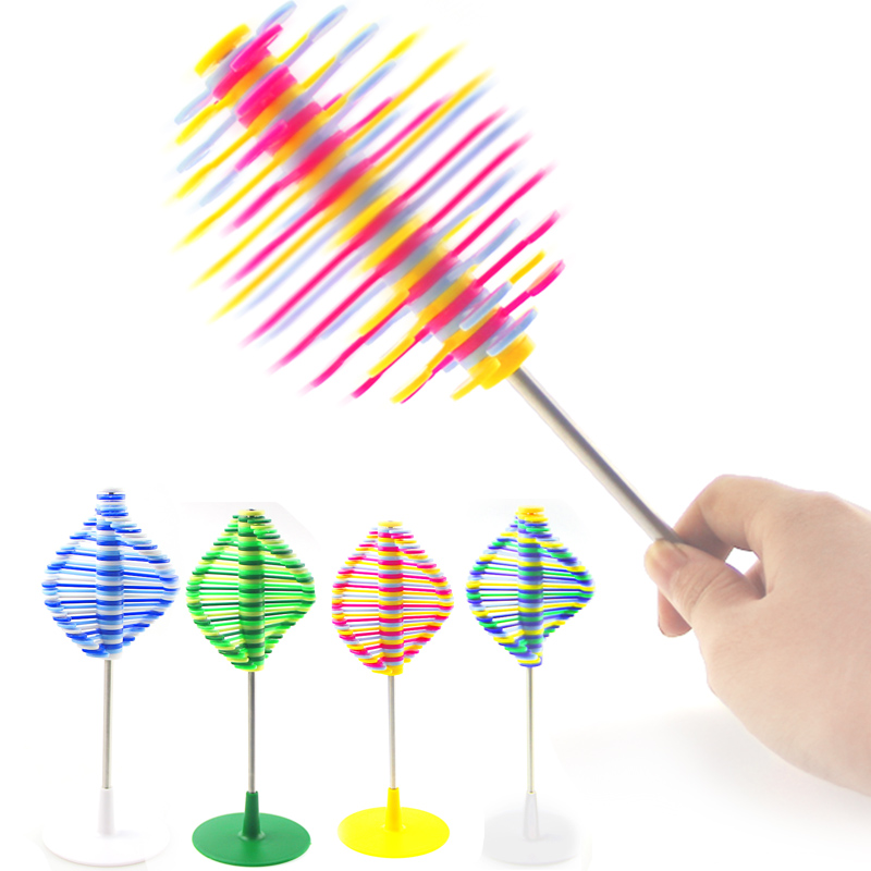 Rotating lollipop decompression and decompression toy Fischer series creative magic art vibrato with the same small ornament model