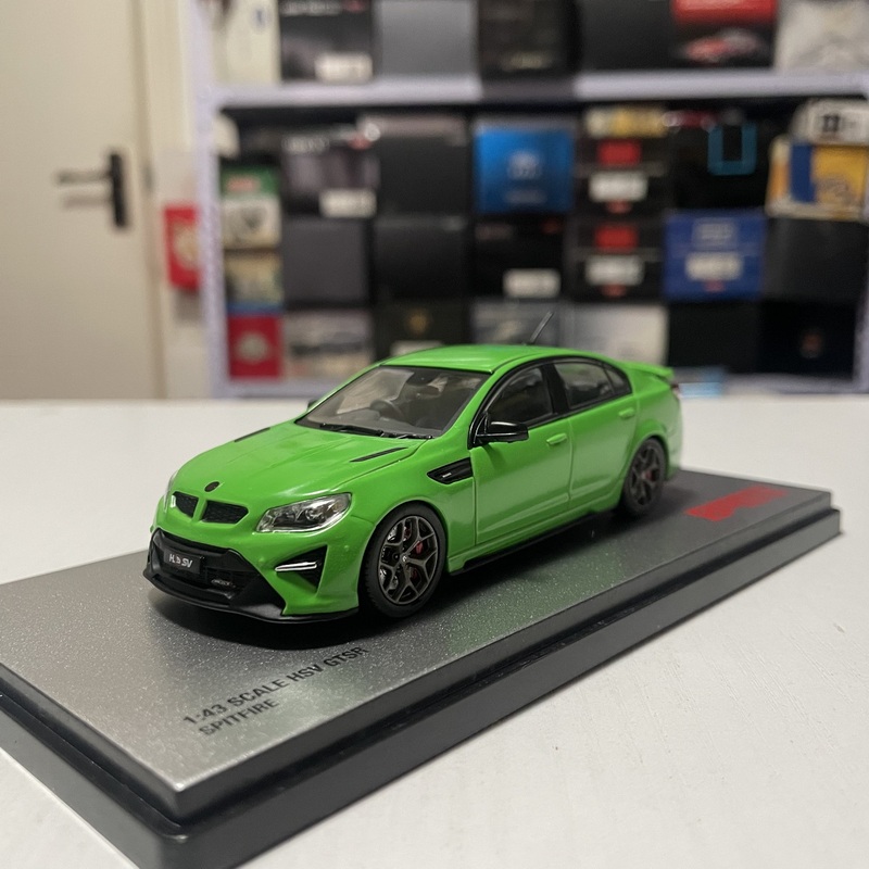 1:43 Biante Holden Hsv Gtsr Spitfire Car Model Green B432917B