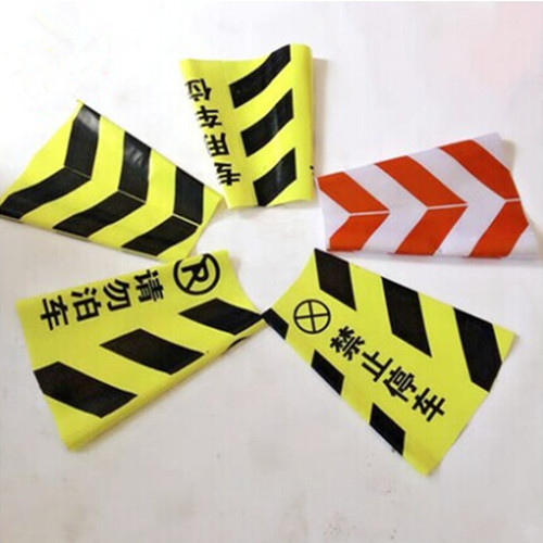 Road Cone Reflective Film Sleeve Conical sleeve conical barrel sleeve Ice Cream Silo Jacket Quality Discharge Light Film Lattice Reflective Film Square Taper Sleeve 