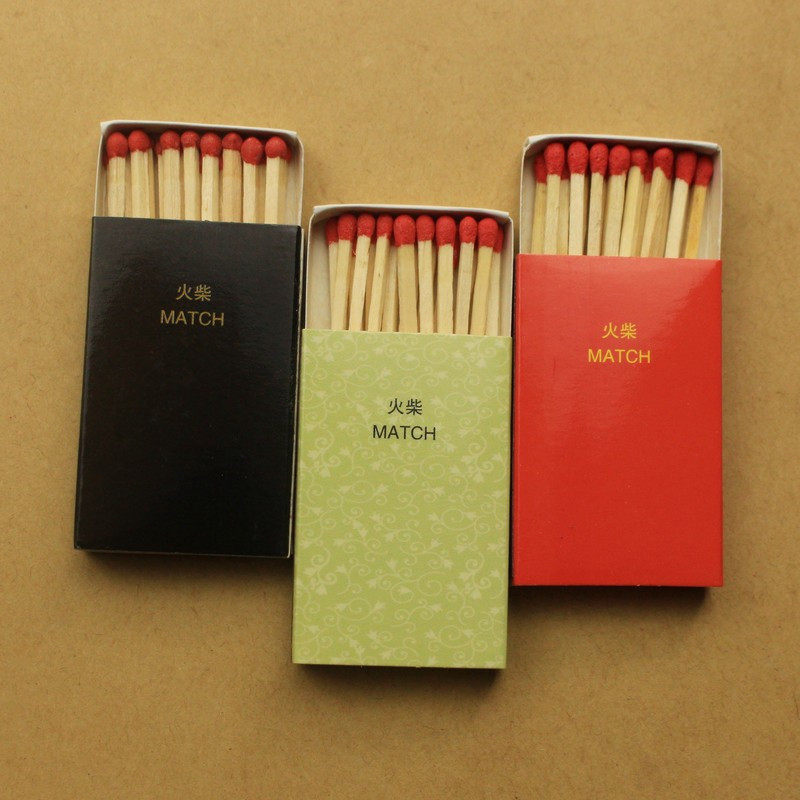 Spot Currency Hotel Hotel Cake Shop Customized Logo Hot Pot Takeaway Matchbox 100 Boxes