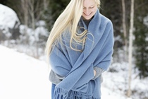 nmchic Finland Lapuan Kankurit UNI full wool pocket scarf