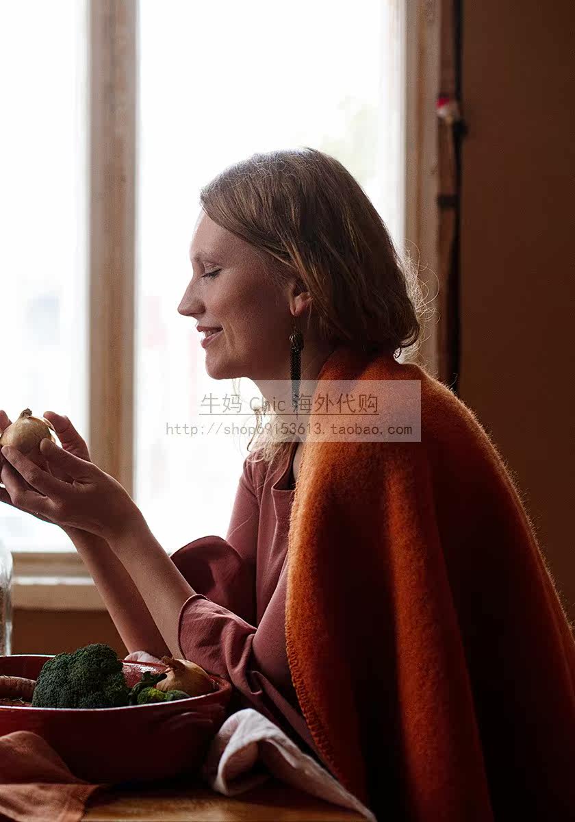 nmchic Finland Lapuan Kankurit UNI Full Wool Pocket Scarf