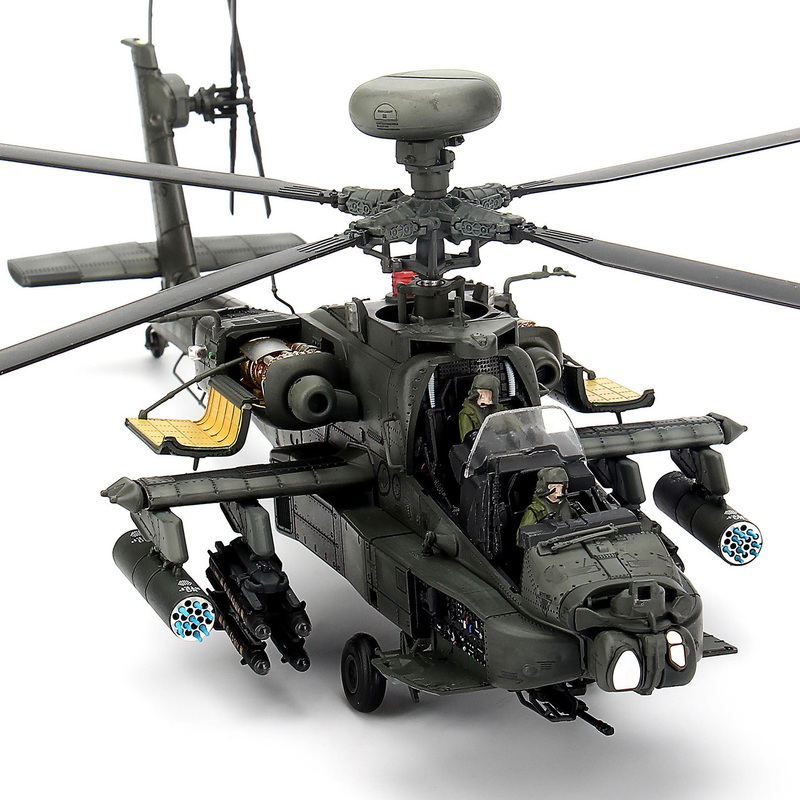 Fuj Bless 1/48 American Ah-64D Apache Armed Helicopter 1St Ranger Battalion Iraq