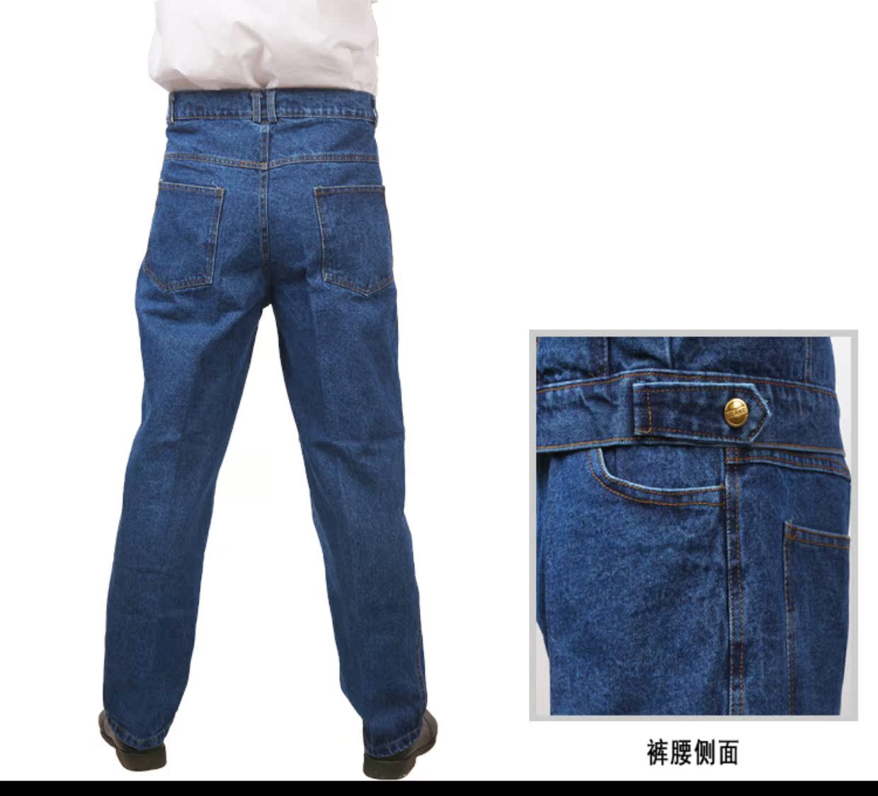 Quần yếm denim mùa đông phù hợp với bảo hiểm lao động nam thợ hàn cotton dày chống mài mòn chống nóng hàn quần áo tùy chỉnh đồ bộ trung niên