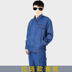 Quần yếm denim mùa hè phù hợp với quần áo cotton nam hàn mỏng bảo hộ lao động quần áo bảo hiểm lao động đồ bộ nam trung niên Bộ đồ