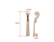  Violin head Violin production materials Violin white embryo head