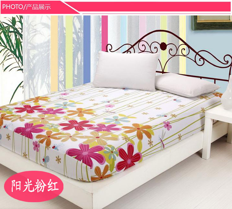 Giường bông Giường bông đơn giường trải giường Simmons bảo vệ 1.35m1.5 1.8 m giường 	ga chun trải giường 2mx2m2	