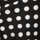 Miễn phí vận chuyển chấm thấm váy Polka Dot vải in chiffon hạt Paris seersucker váy quần rộng chân vải - Vải vải tự làm