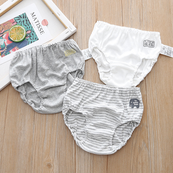 Exported to Japan, Children's Pure Cotton Class a Briefs, Bread Pants, Breathable and Sweat-Absorbent for Boys and Girls of All Ages, Suitable for All — 5