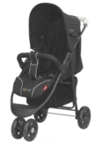 Складная трехколесная детская коляска с сидением для новорожденных, можно сидеть и лежать, амортизация