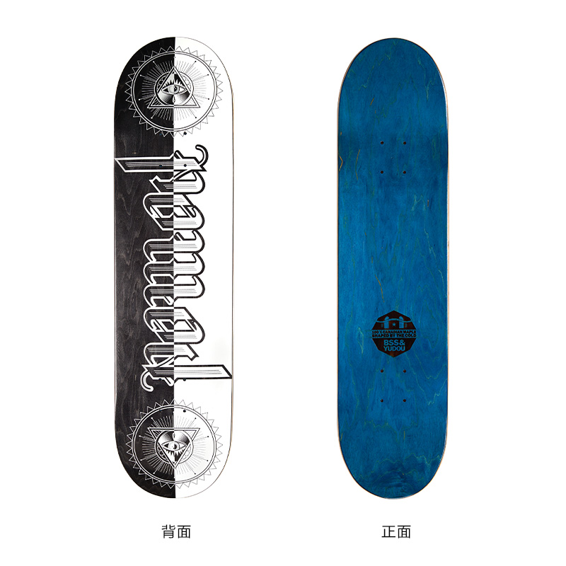 1985 Skate Shop Tây Ban Nha NOMAD Board Double Rocker Face Maple Kỹ năng hành động chuyên nghiệp Trượt ván - Trượt băng / Trượt / Thể thao mạo hiểm nón bảo hiểm thể thao xe đạp