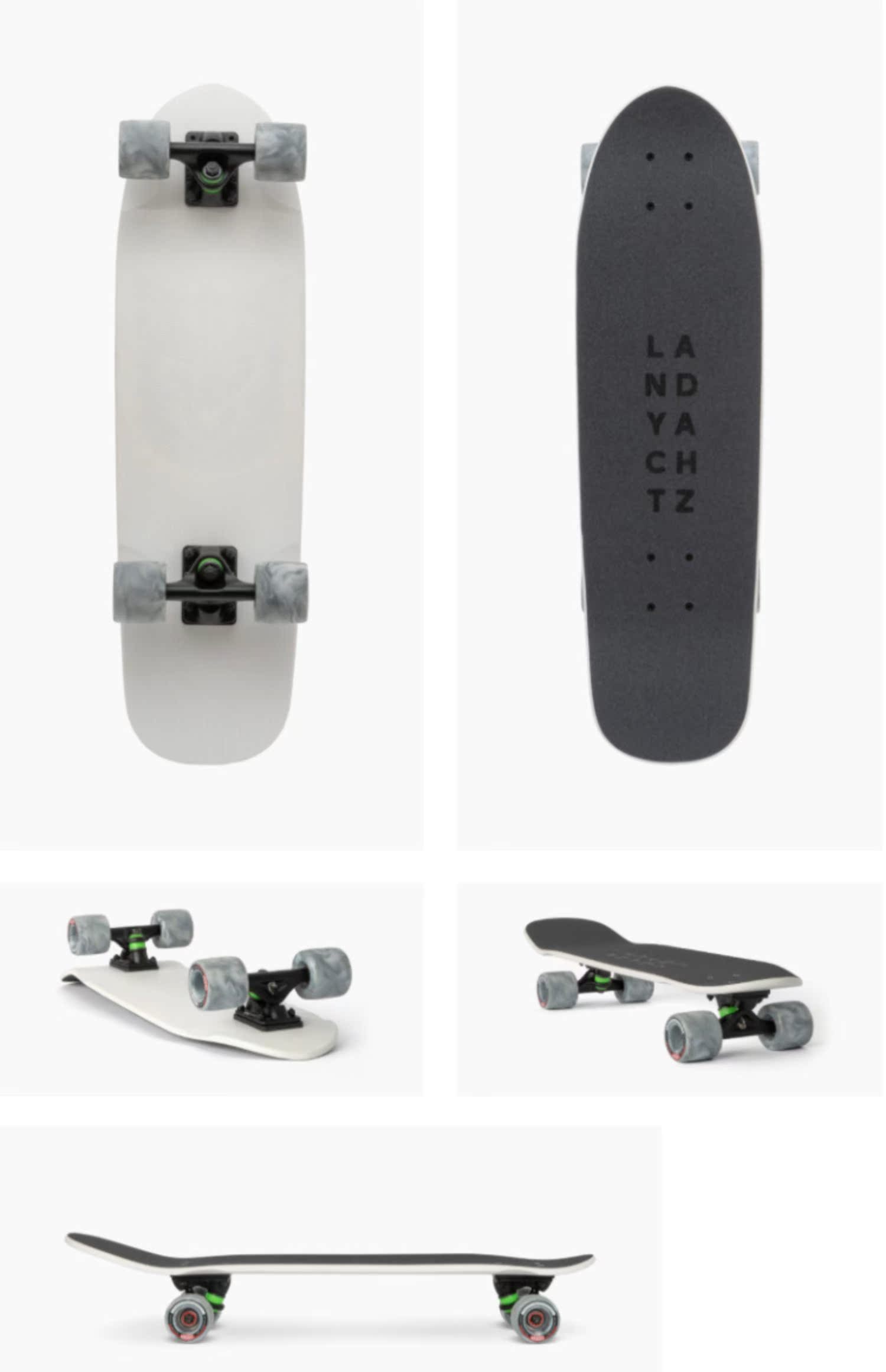 Tấm cá nhập khẩu Landyachtz dinghy Bàn chải tạo tác đường phố du lịch cá tấm nhỏ 1985 cửa hàng ván trượt - Trượt băng / Trượt / Thể thao mạo hiểm xe trượt scooter điện người lớn