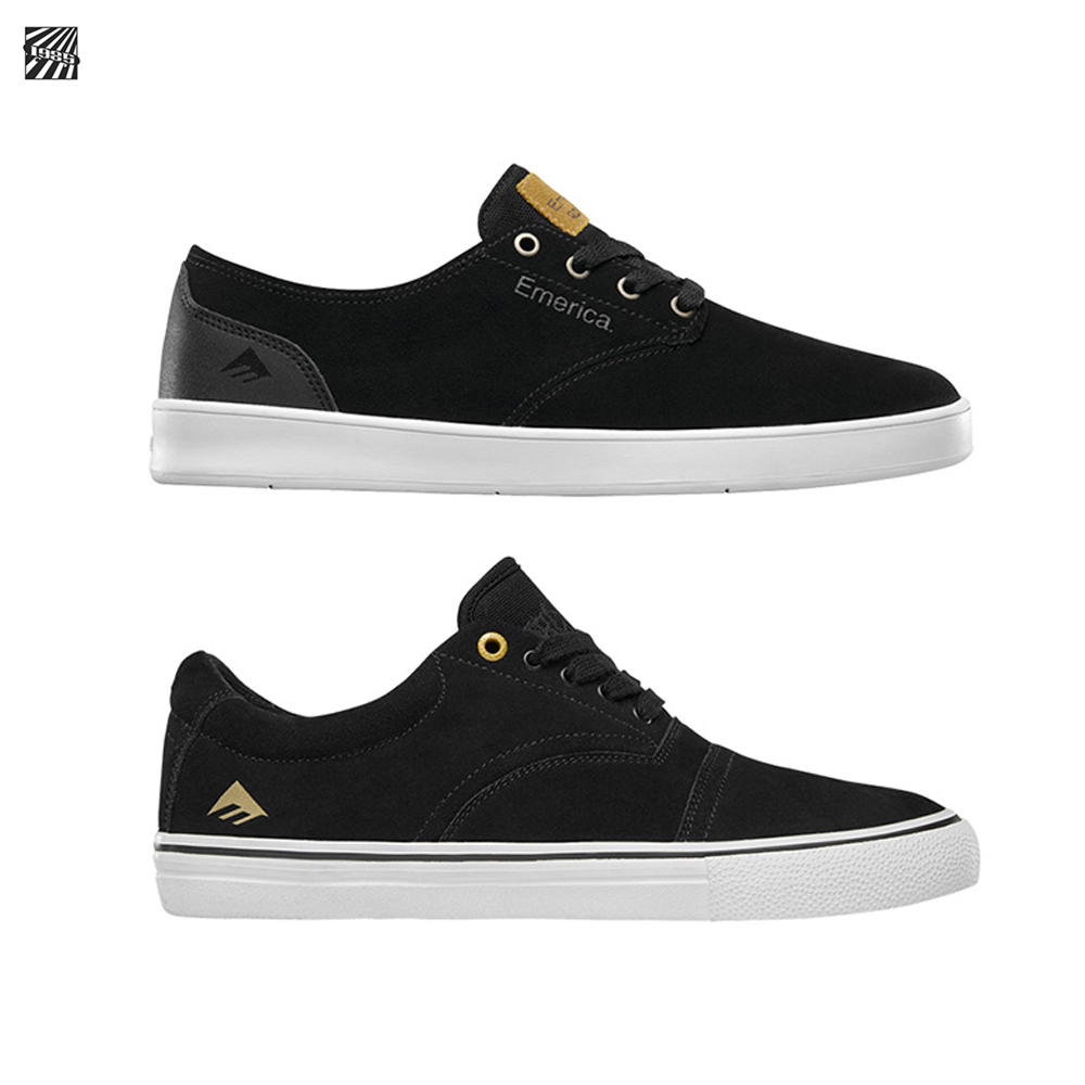 Emerica Men's and women shoes Classic skateboard shoes casual street lace skateboard wear-resistant 1985 slip