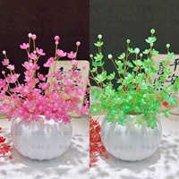 [Упаковка 2 шт.] (розовый + изумрудно-зеленый) + 2 вазы-тыквы белые (сделай сам)