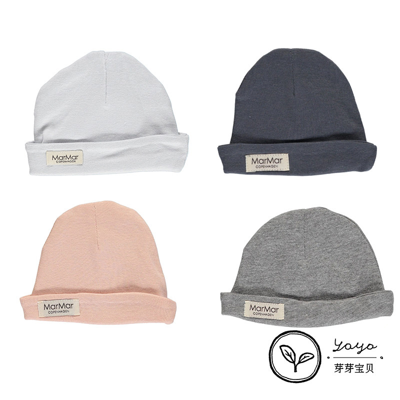 9Z bud bud Baby Denmark Marmar NOOS series newborns baby boy soft patch flap edge cap-Taobao