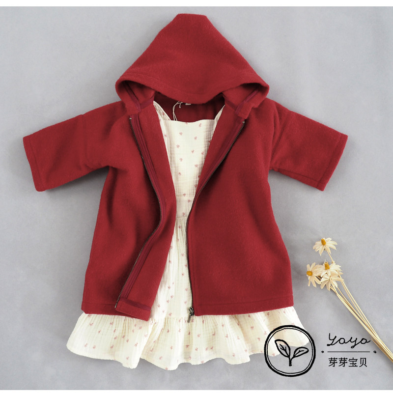 99 No Withdrawal Bud Bud Baby Caramel CBC Men's and women's Christmas New Year's wool coat jacket blouse