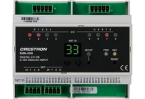 Crestron QuickStart DIN-IO88 input output module detects analog and digital quantities