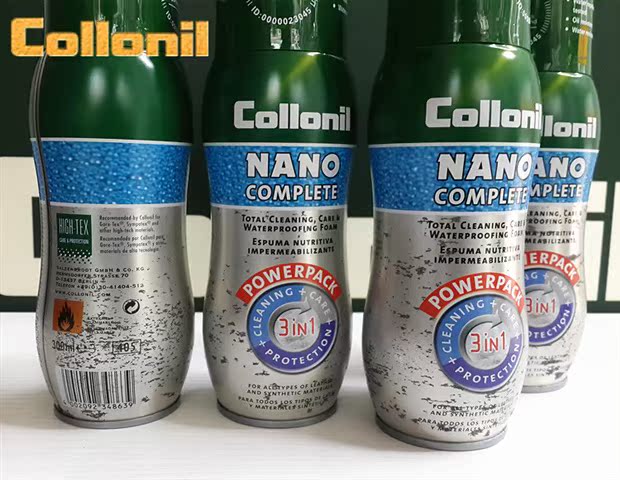 xi đánh giày dạng nước	 Điều trị đặc biệt Đức nhập khẩu cola kháng Collonil da nano chất tẩy rửa làm sạch da - Nội thất / Chăm sóc da Dung dịch làm sạch đồ da