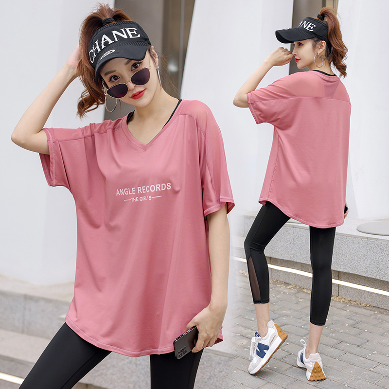 Mdcw Milan Style Large Size Sports T-Shirt for Women 2026 Summer Short-Sleeved Fitness Top Running Quick-Drying Yoga Suit Mdcw Milan Style Large Size Sports T-Shirt for Women 2026 Summer Short-Sleeved Fitness Top Running Quick-Drying Yoga Suit