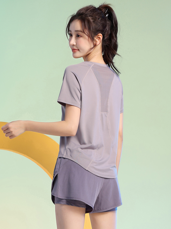 Mdcw Milan Style Professional Running Quick-Drying T-Shirt Women's Yoga Sports Top 2026 Summer Short-Sleeved Badminton Uniform