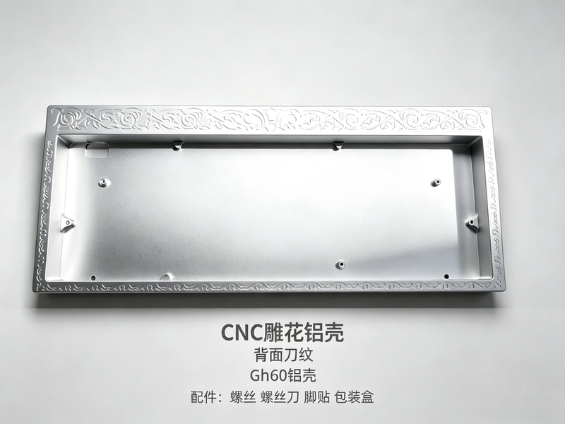 Gh60 Carved Aluminum Shell Compatible with Wooting60 Rakka Mad60 Gh60 Custom Modified Keyboard