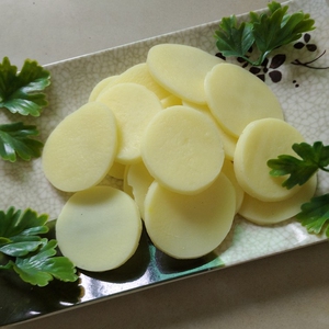 Simulated Potato Slice Model, Potato Slice Model, Resin Crafts, Hot Pot Side Dish Model, Window Display Item