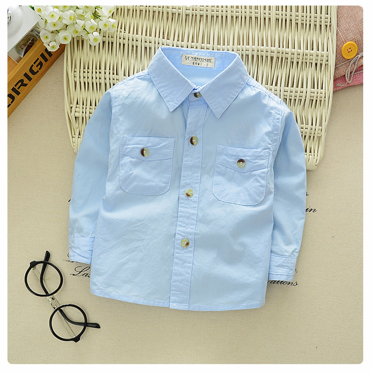 Chemise garcon à manche longue - Ref 2074587 Image 13